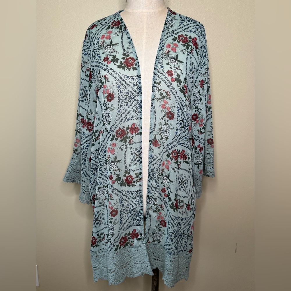 Mason and Belle Kimono Style Overshirt- medium